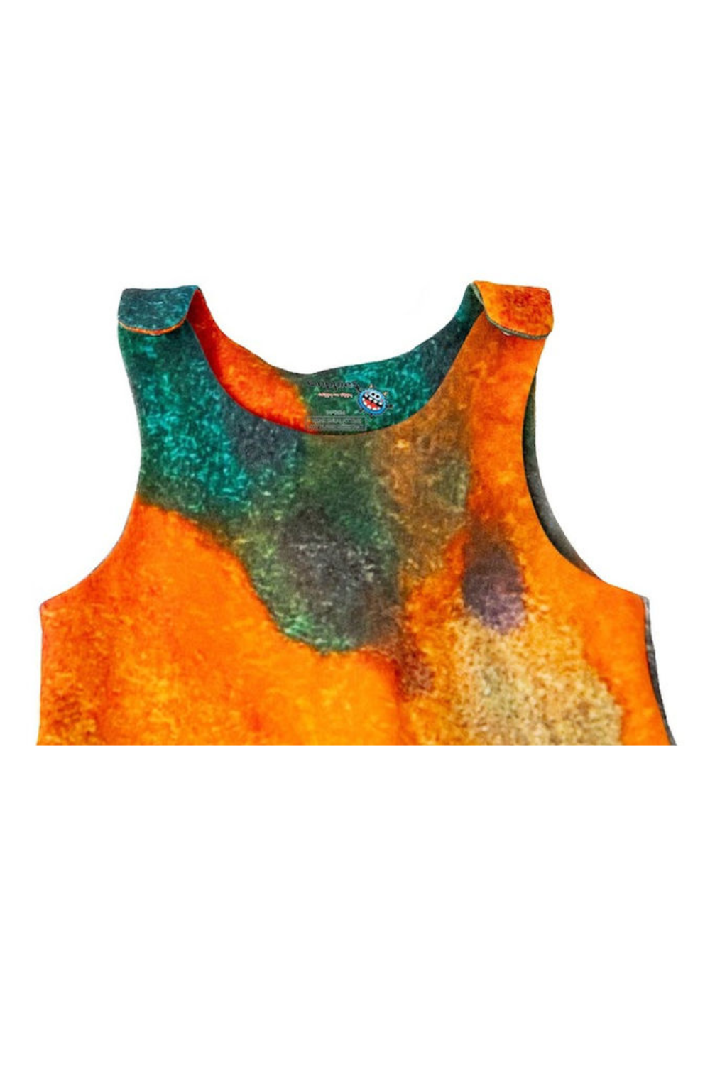Homemade Watercolor Romper Artistic Baby Outfit | Grippies