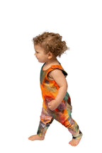 Homemade Watercolor Romper Artistic Baby Outfit | Grippies