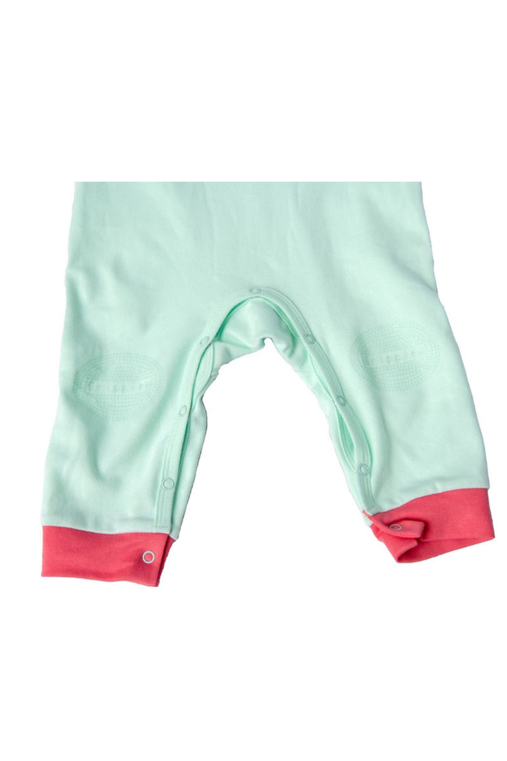 Happy Monster Romper Baby Mint Anti-Slip Babywear | Grippies