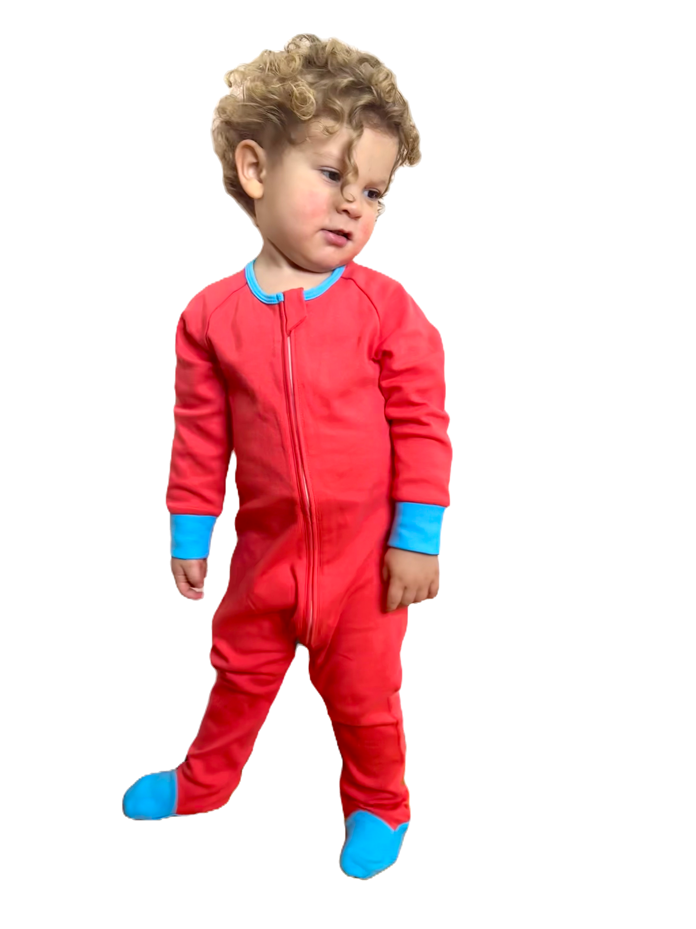 Grippy Organic Cotton Baby Onesie with Grip | Grippies