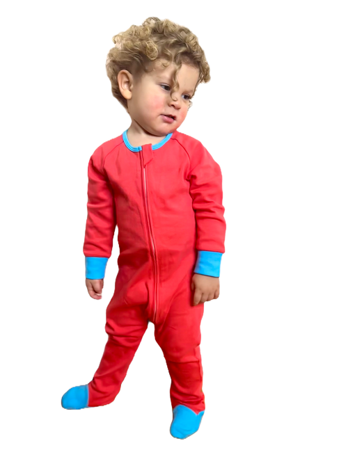 Grippy Organic Cotton Baby Onesie with Grip | Grippies