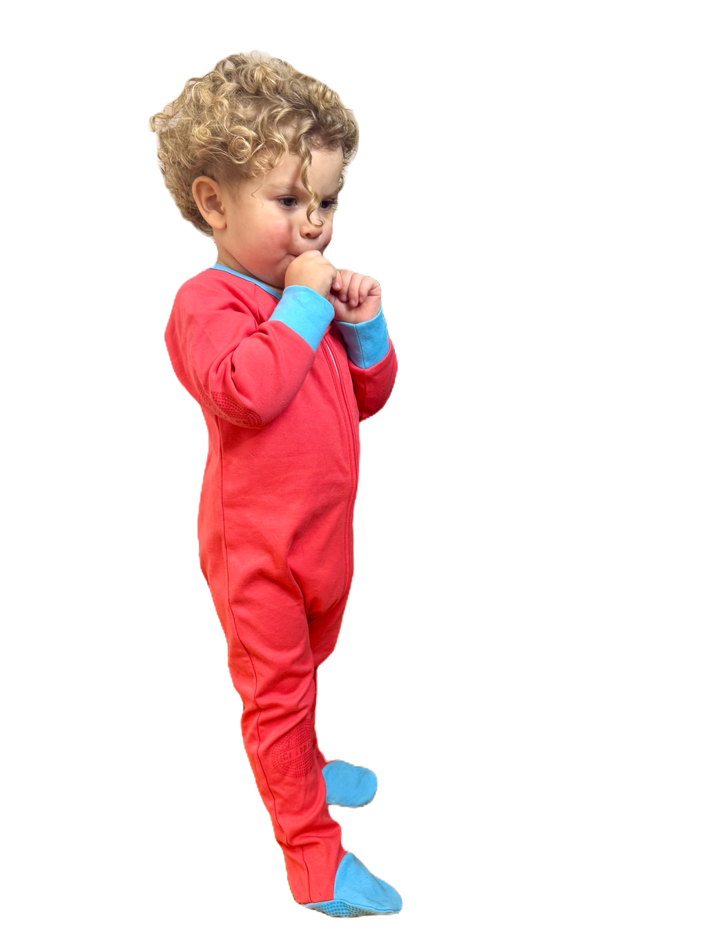 Grippy Organic Cotton Baby Onesie with Grip | Grippies