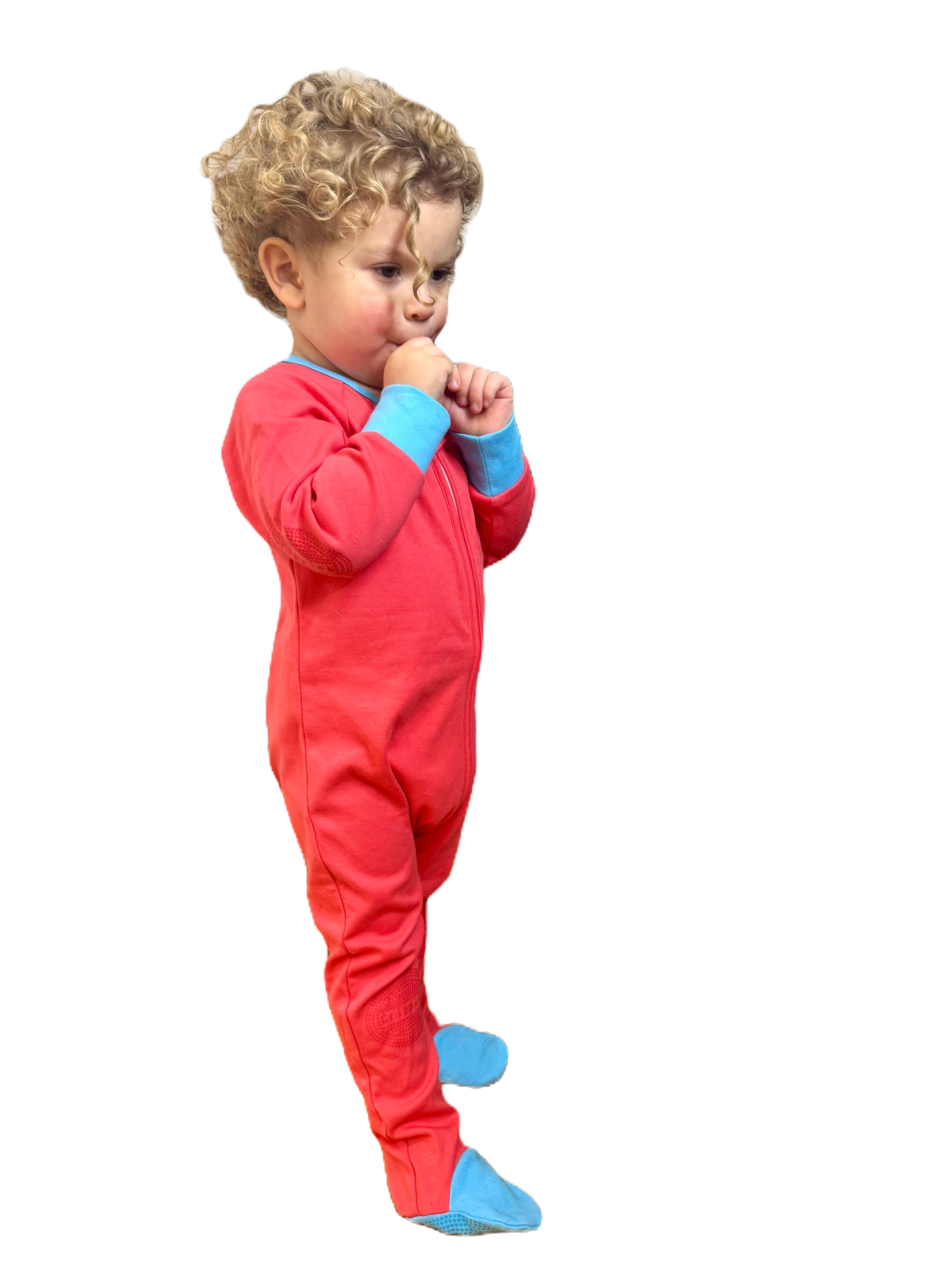 Grippy Organic Cotton Baby Onesie with Grip | Grippies