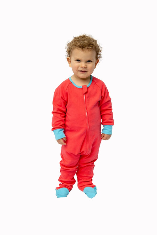 Grippy Organic Cotton Baby Onesie with Grip | Grippies