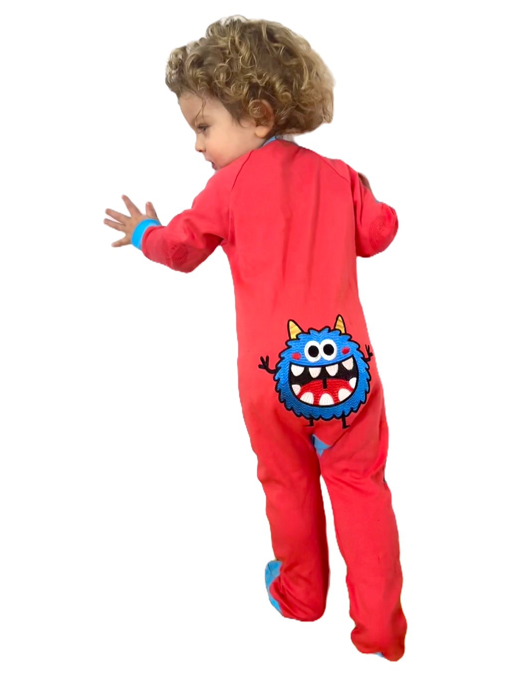 Grippy Organic Cotton Baby Onesie with Grip | Grippies