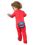 Grippy Organic Cotton Baby Onesie with Grip | Grippies