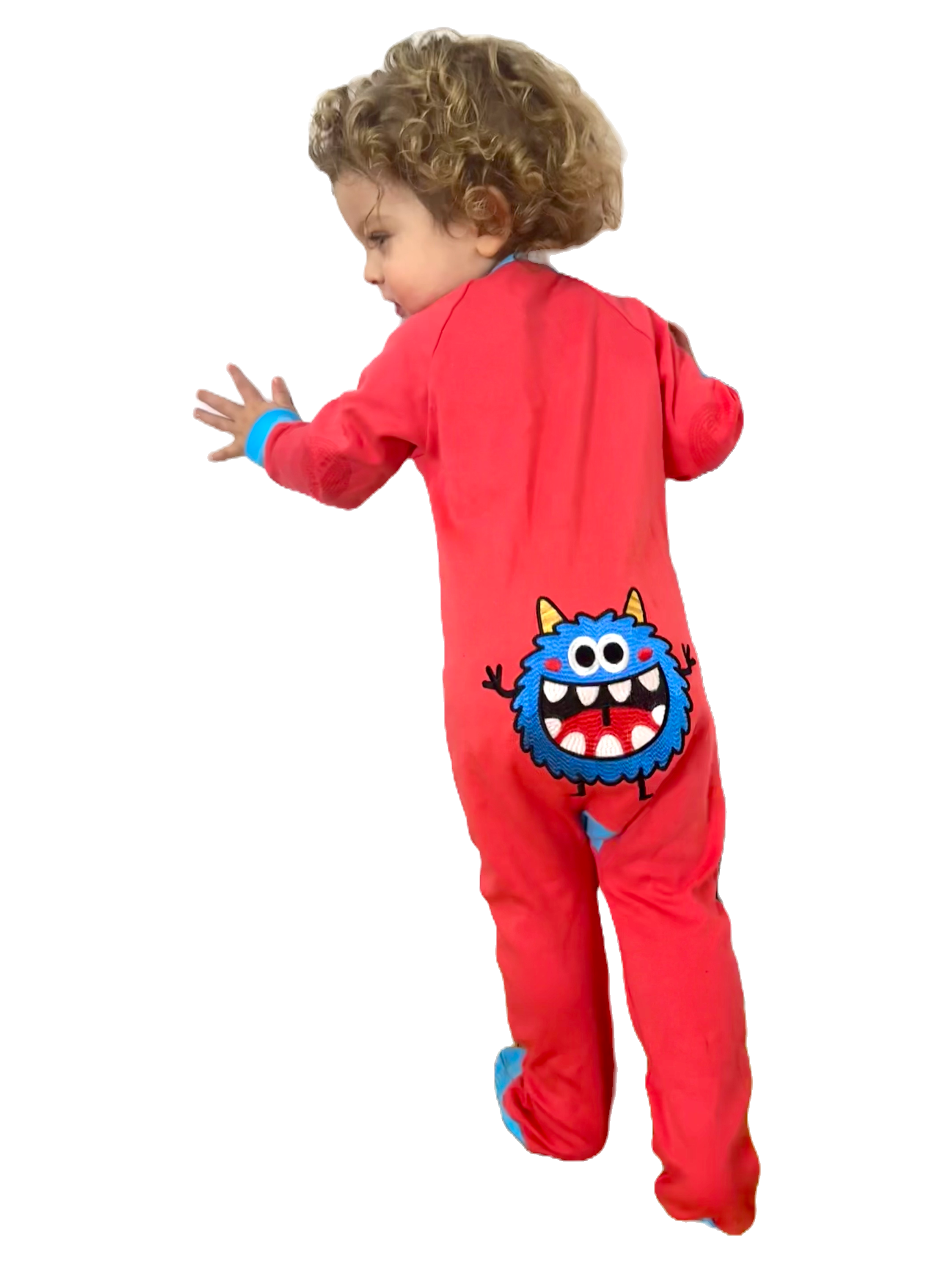 Grippy Organic Cotton Baby Onesie with Grip | Grippies