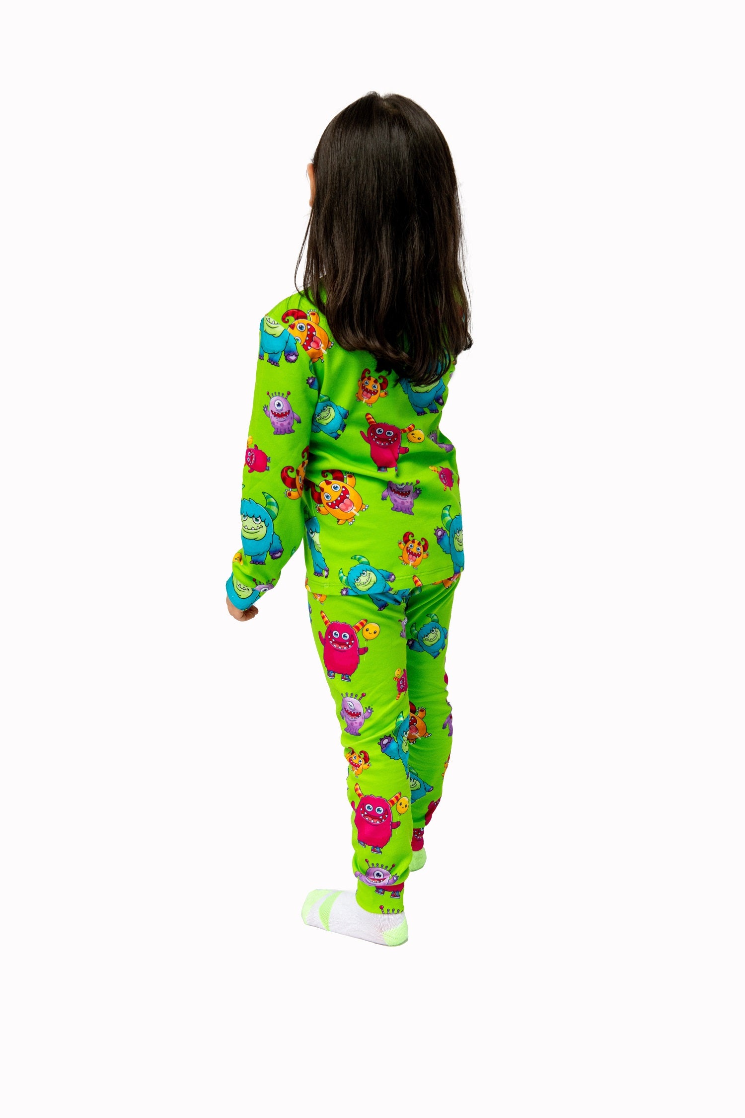 Grippy Gang Youth Pajama Set Organic Cotton Sleepwear | Grippies