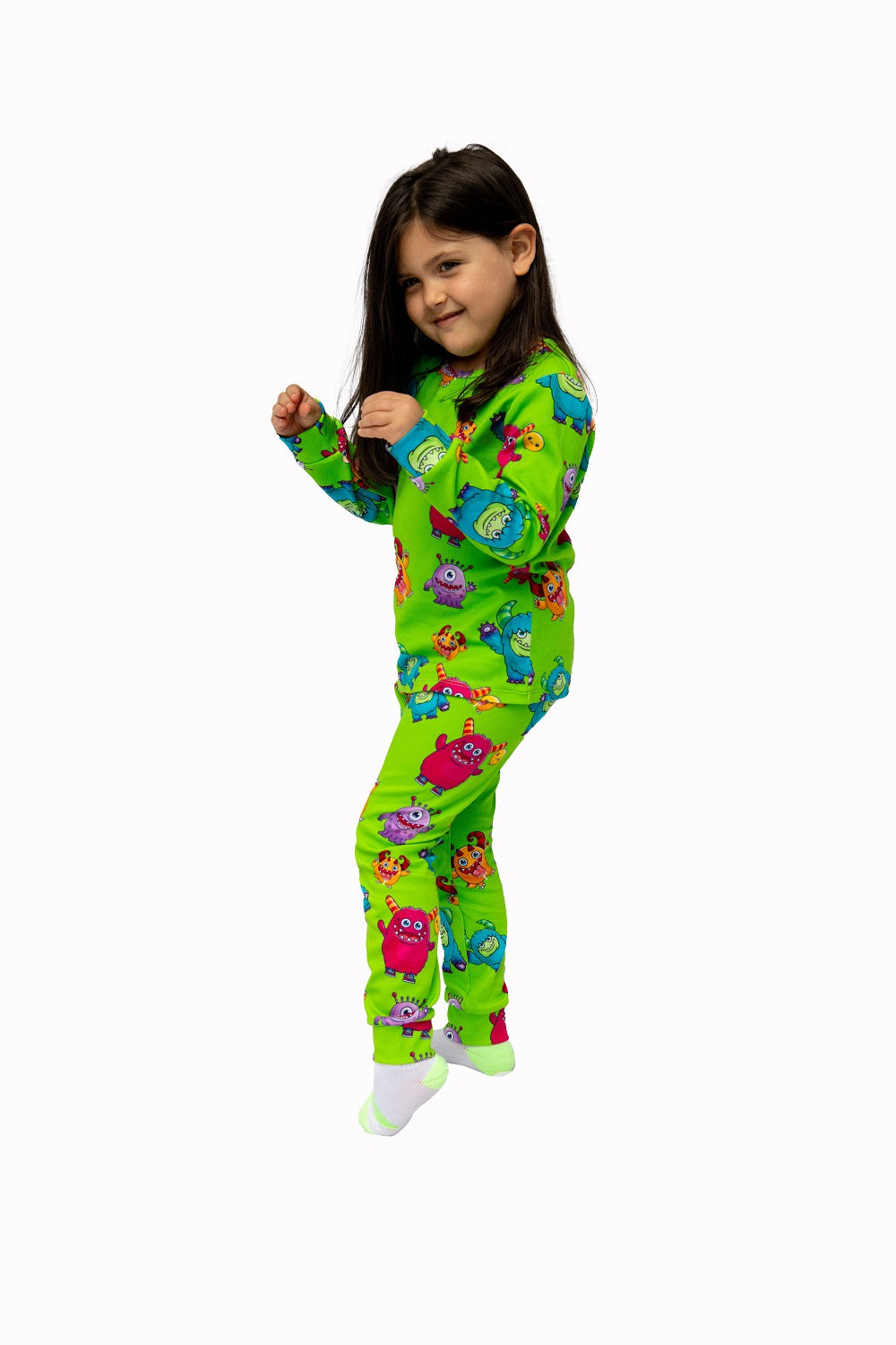 Grippy Gang Youth Pajama Set Organic Cotton Sleepwear | Grippies